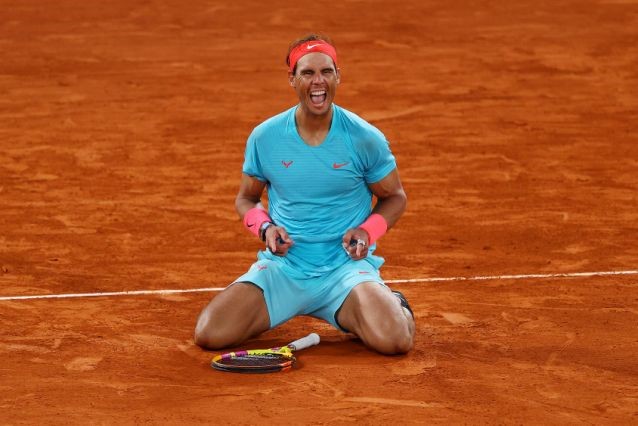 Nadal blows away Djokovic to win 20th Grand Slam title