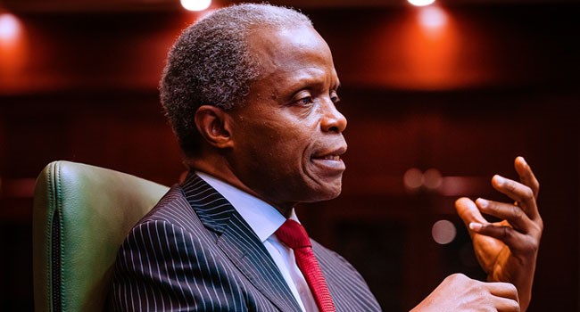 Osinbajo apologises to Nigerians as protests surge against police brutality