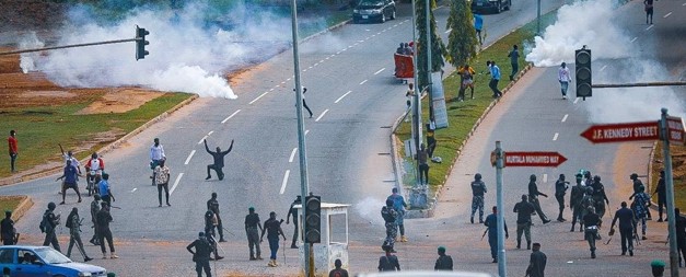 FCT security agents, thugs attack protesters in Abuja, Lagos