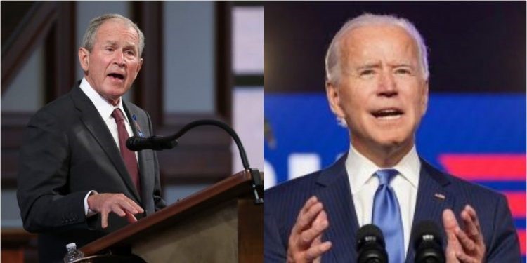 Ex-Pres. Bush congratulates Biden, says US election fundamentally fair