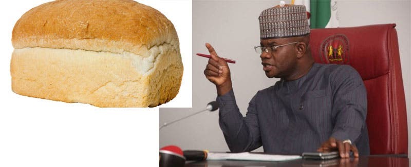 Kogi govt places levy on every loaf of bread
