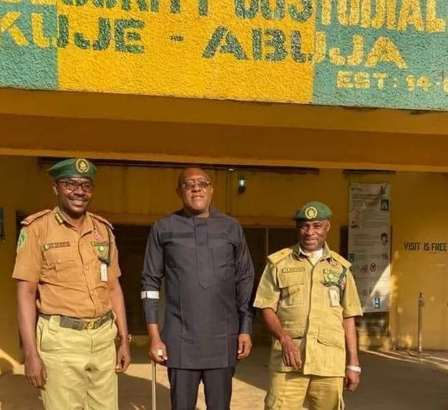 Ex-PDP spokesman, Olisa Metuh, heads home from Kuje Prison