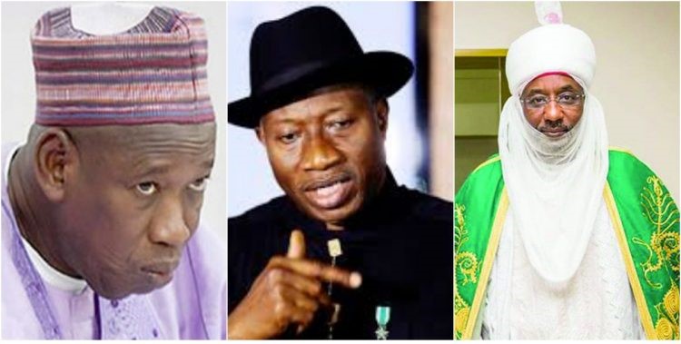 Sanusi was appointed Emir of Kano to spite Jonathan, says Ganduje