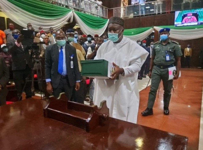 Gov. Ugwuanyi presents N169.85 billion 2021 budget