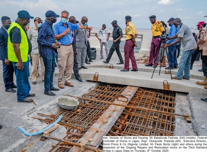 Govt shuts down Third Mainland Bridge for repairs