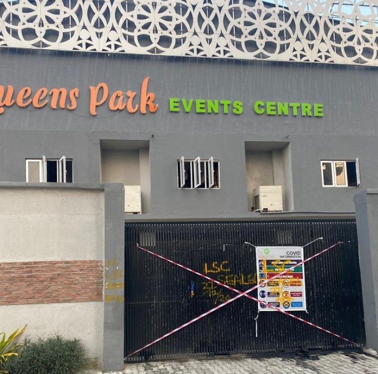 Lagos shuts down event centre, revokes operating licence for breaching COVID-19 protocol