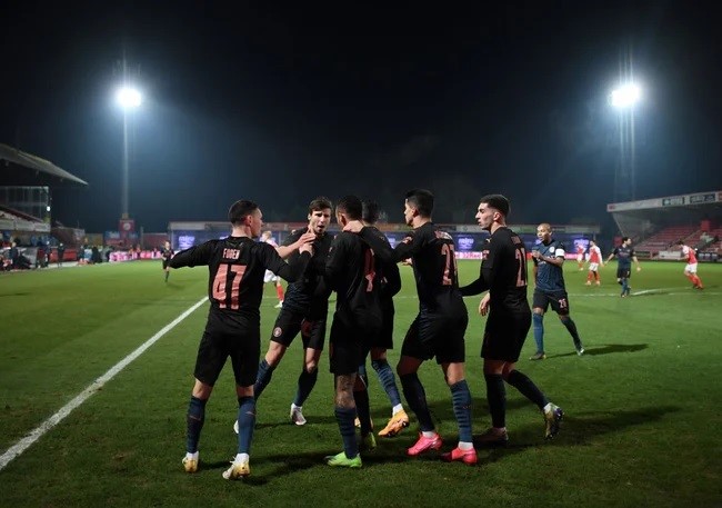 Man City survive Cheltenham FA Cup scare