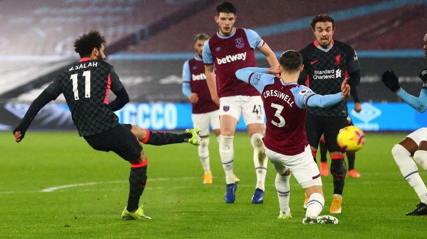 Salah ends goal drought as Liverpool beat West Ham