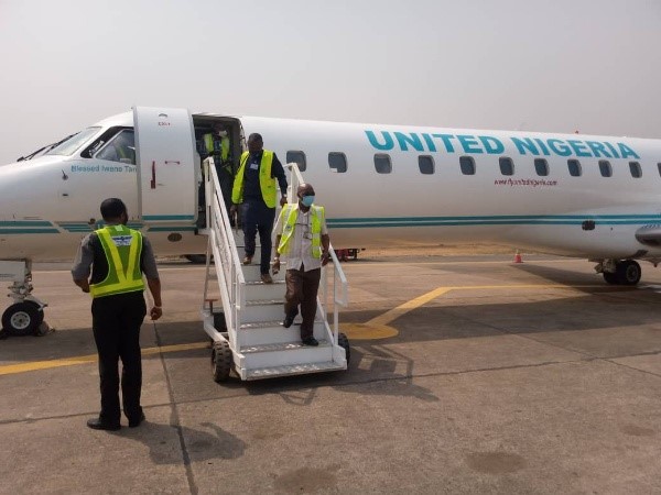 United Nigeria airline completes inaugural flight service