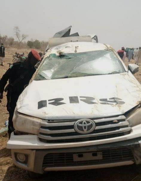 Gov. Mohammed’s convoy in road accident on Bauchi Road