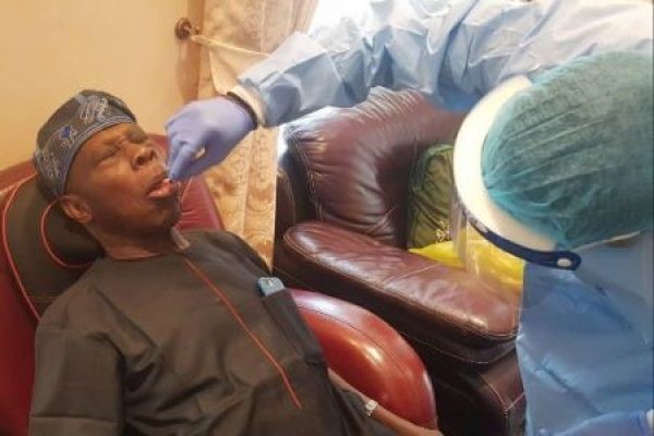 I had tested positive for coronavirus once – Obasanjo