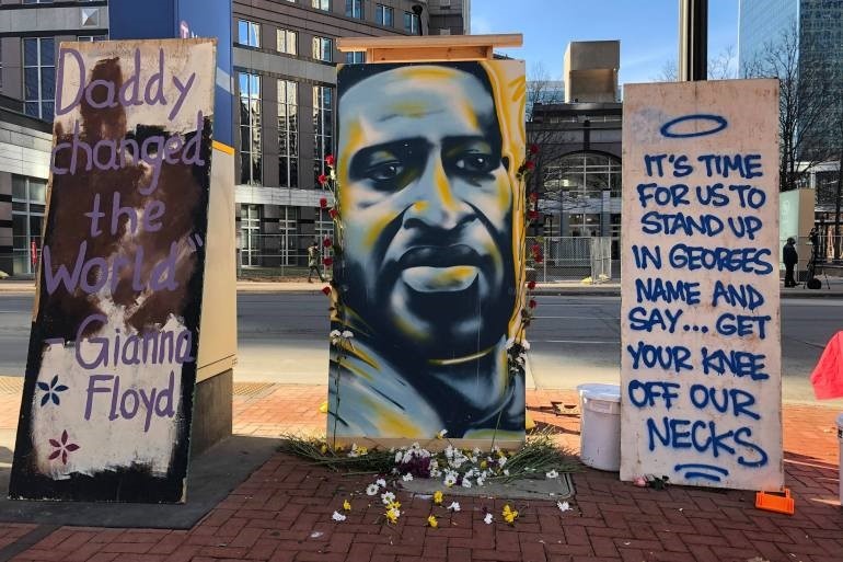 U.S protesters demand justice for George Floyd