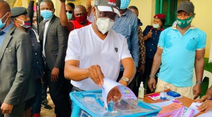 Gov. Okowa hails peaceful LG elections in Delta