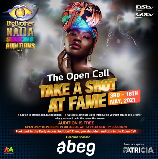 Big Brother Naija announces date for Season 6 audition