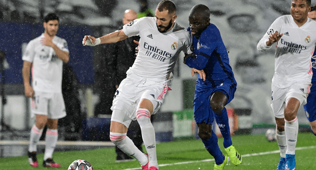 Chelsea hold Real Madrid in Champions League semi-final first leg