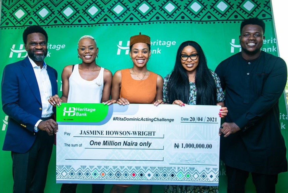 Heritage Bank promotes creative industry with support for “Rita Dominic Acting Challenge”