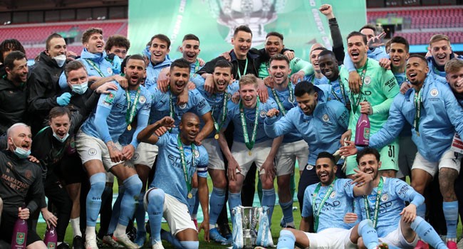 Man City win Carabao Cup as Tottenham’s title drought continues