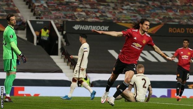 Man Utd hammer Roma 6-2 in Europa League semi-final