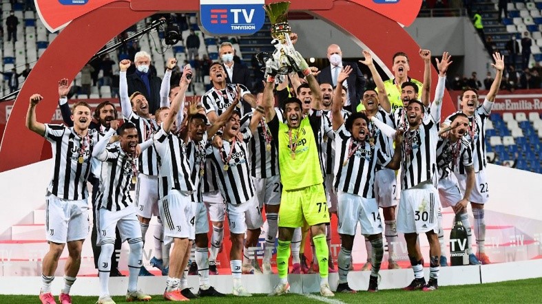Juventus win Coppa Italia as fans return