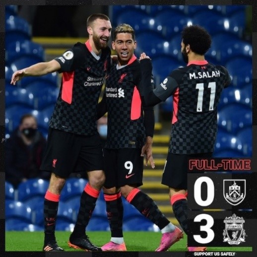 Liverpool break into Premier League top 4 with Burnley win