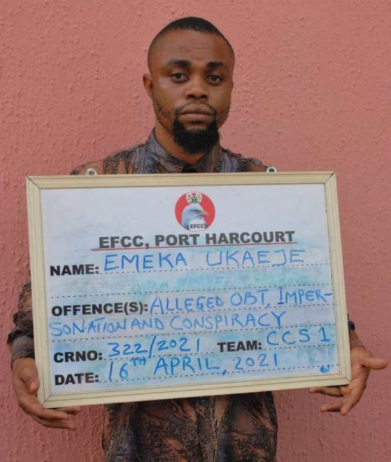 EFCC arrests human organs’ trafficker in Port Harcourt