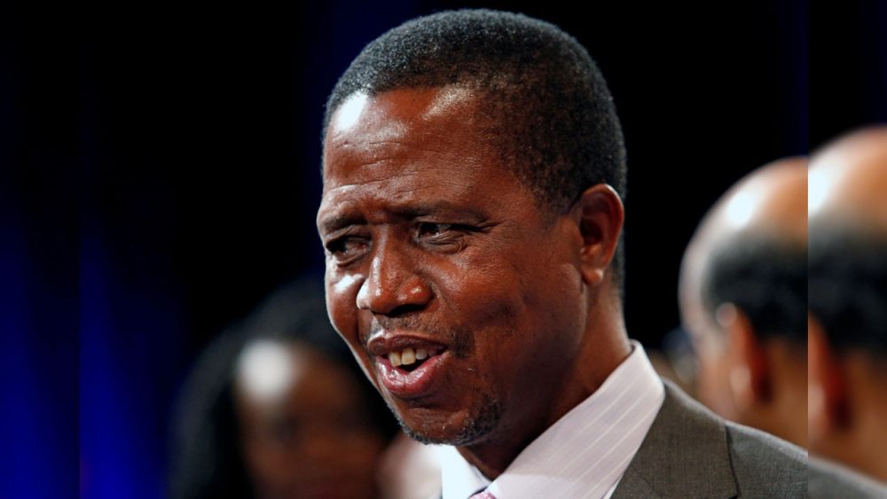 Zambia president suffers dizzy spell at public event