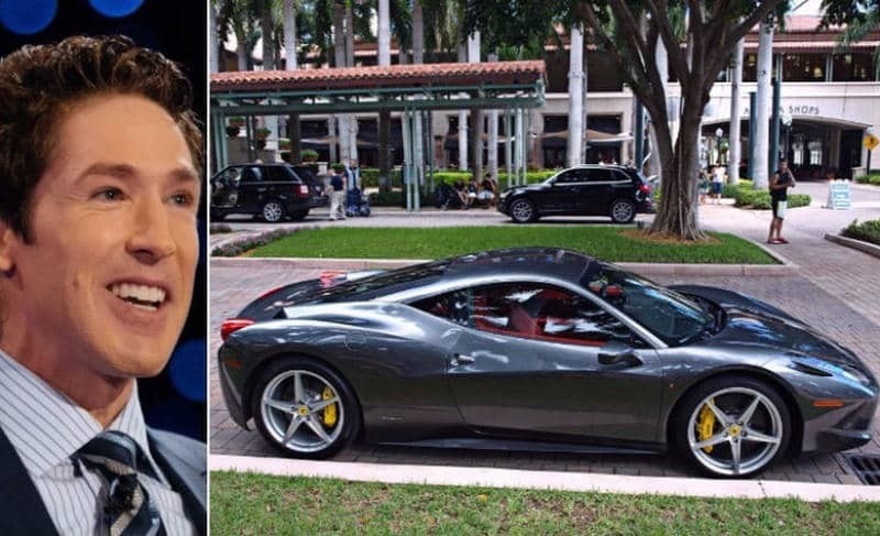 Pastor under fire for driving $325,000 Ferrari