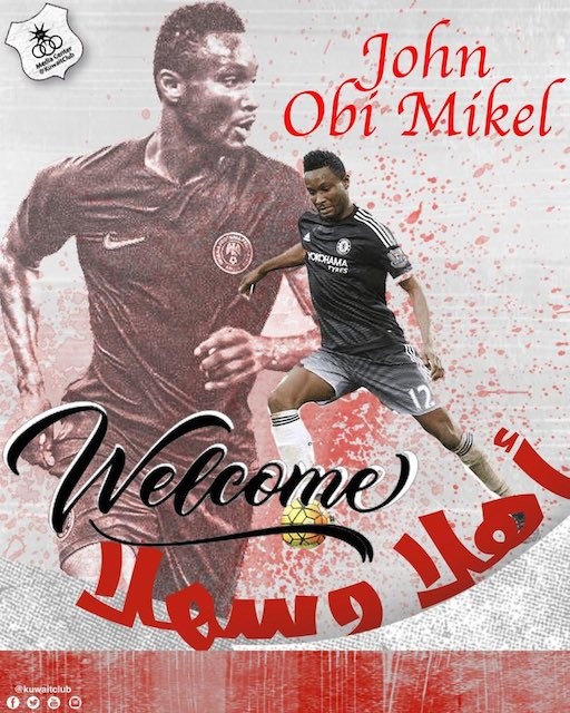Mikel Obi signs for Kuwaiti club, leaves Stoke City