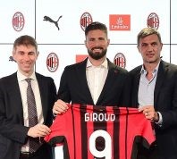 Olivier Giroud completes AC Milan transfer