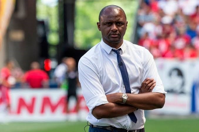 Crystal Palace appoint Patrick Vieira as new manager