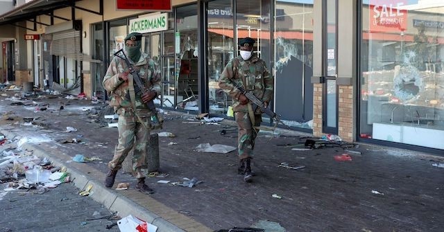 South Africa records 72 deaths in Zuma riots