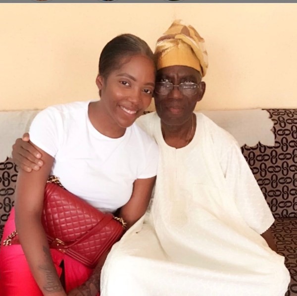 Tiwa Savage loses dad