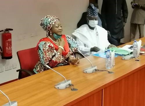 Senate ignores protests, screens Lauretta Onochie for INEC job