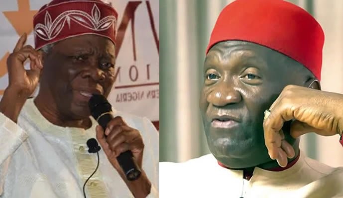 Akintoye, Nwodo, others write US, EU, Russia to stop arms sales to Nigeria