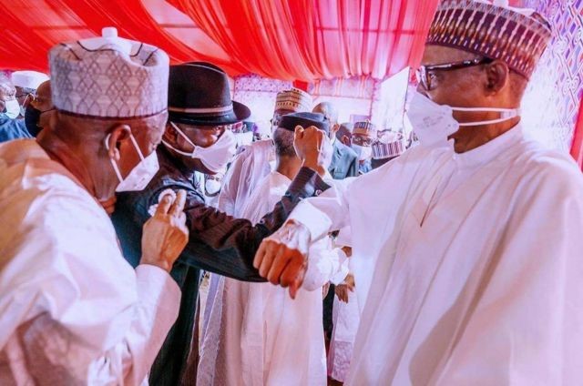 Buhari, Osinbajo, Jonathan, Atiku, others attend Yusuf Buhari’s wedding ceremony