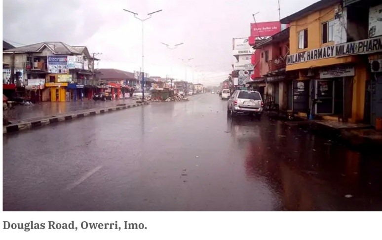 IPOB sit-t-home order shuts down South-East states