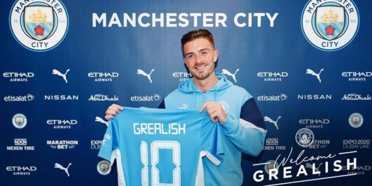 Man City sign Grealish on a six-year deal
