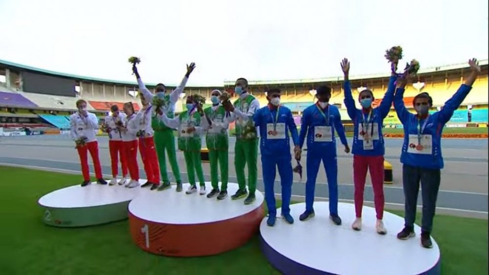 Nigeria claims mixed relay gold at World U-20 championships