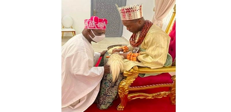 Why 84-year-old Obasanjo bowed before 37-year-old Olu of Warri – Aide