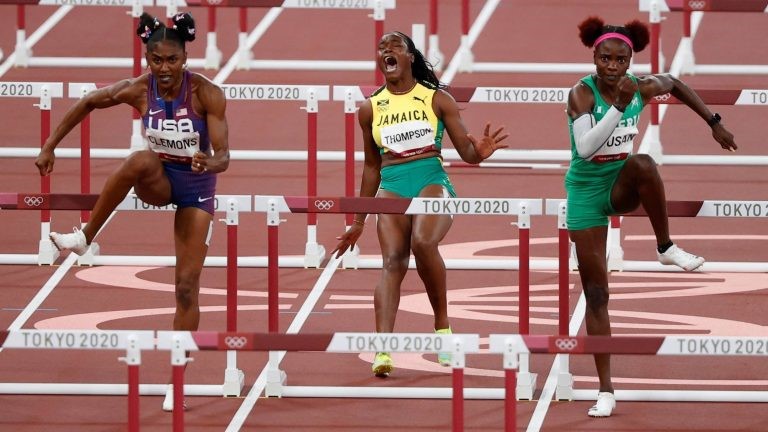 Amusan scales through to Olympic women’s 100m hurdles final