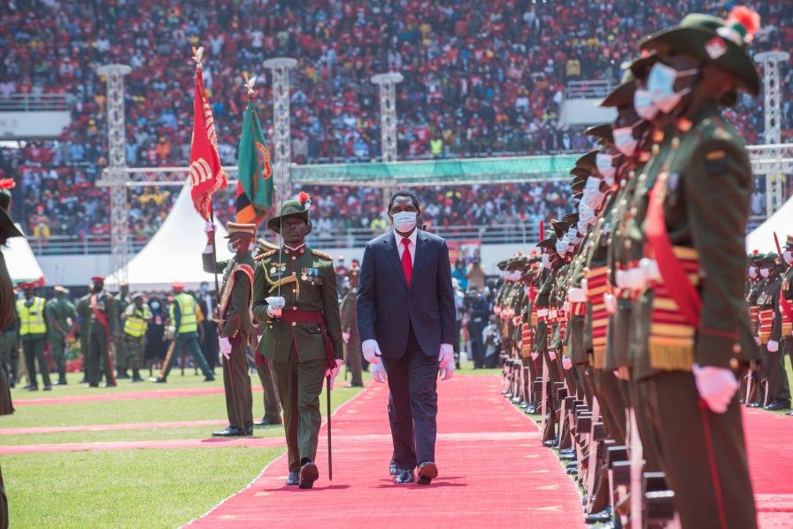 Zambia new president sacks military, police chiefs
