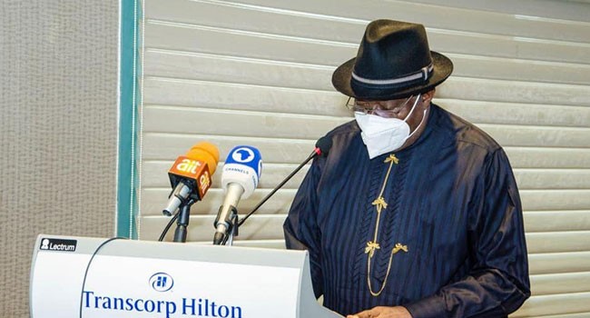 Jonathan urges sacrifices to tackle insecurity in Nigeria