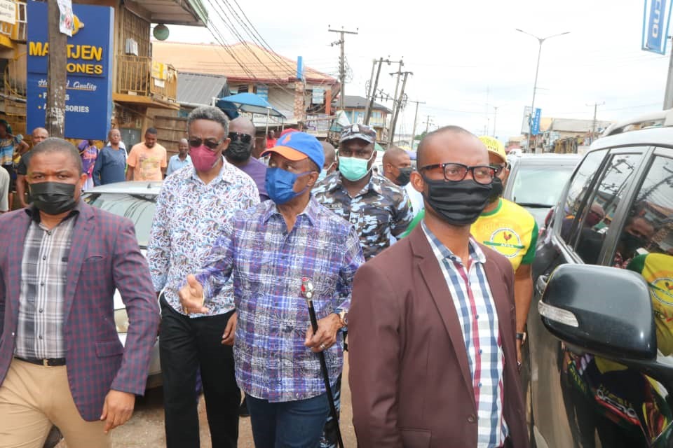 Gov. Obiano leads protest against IPOB sit-at-home order