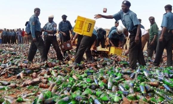 Hisbah destroys 5,760 alcohol bottles in Kano, arrests 100 youths