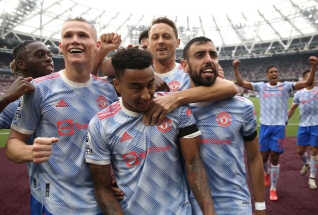 De Gea, Lingard heroes for Man Utd at West Ham