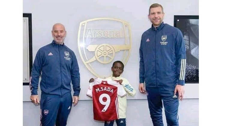 Arsenal sign 9-year-old Nigerian, Munir Sada