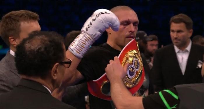 Olek Usyk beats Anthony Joshua to become heavyweight champion