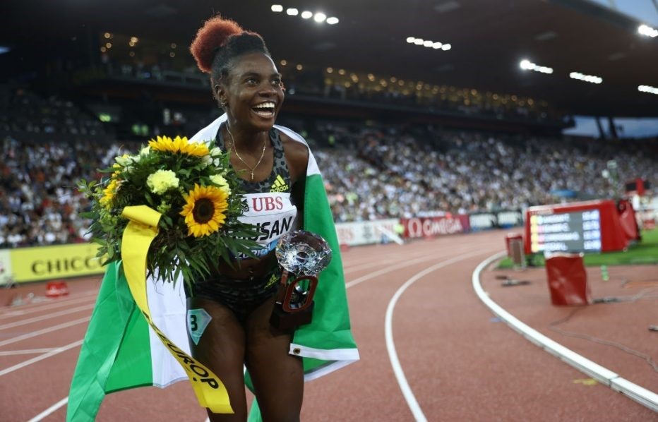 Tobi Amusan wins Diamond League 100m hurdles
