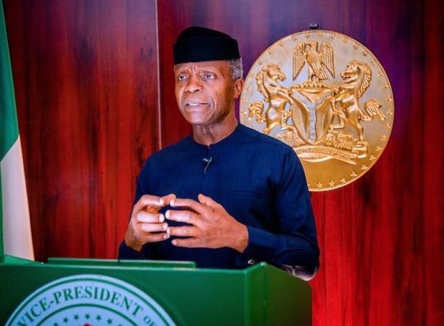 Osinbajo leads prayers for peace in Nigeria