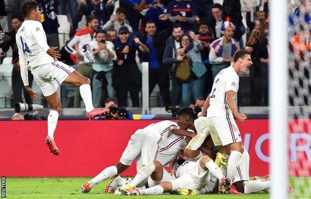 Nations League: France stun Belgium to reach final